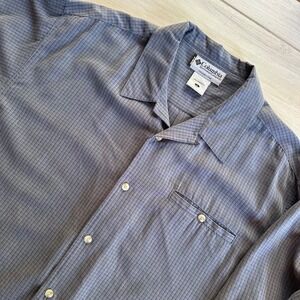 Columbia GRT‎ Sportswear Company Mens Large Short Sleeve Button Down Shirt